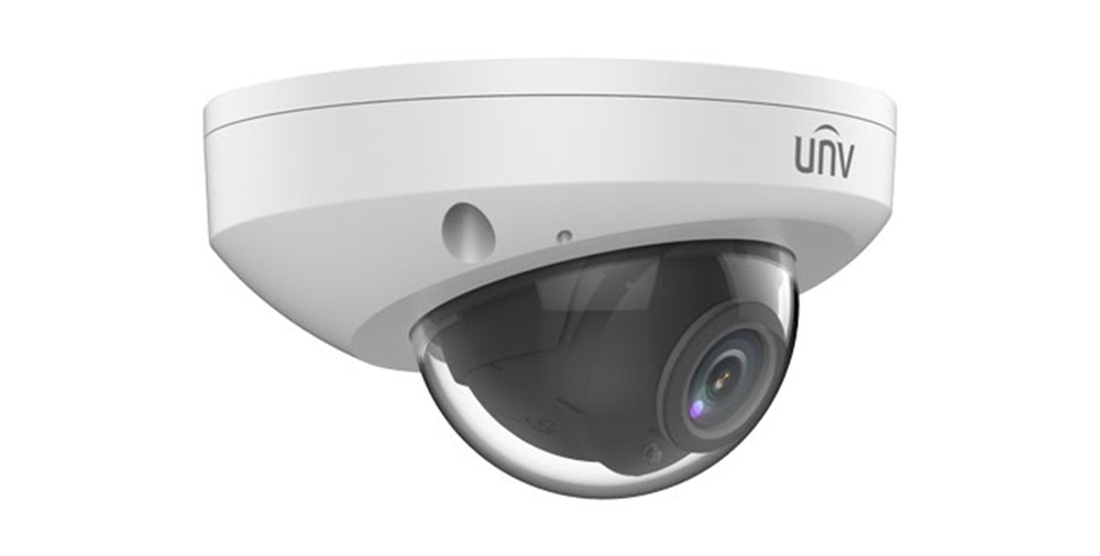 სამეთვალყურეო კამერა UNV 4MP HD Intelligent LightHunter IR Fixed Mini Dome Camera