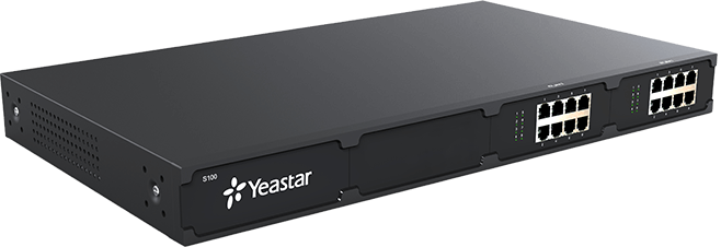  Yeastar VoIP - სატელეფონო სადგური S100